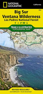 Big Sur / Ventana Wilderness - Los Padres National Forest - National Geographic Maps (Editor)