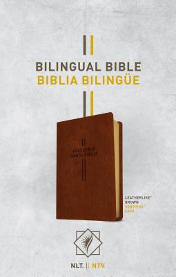 Bilingual Bible / Biblia Bilinge Nlt/Ntv (Leatherlike, Brown) - Tyndale (Creator)