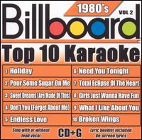 Billboard Top 10 Karaoke: 1980's, Vol. 2 - Karaoke