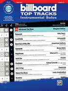 Billboard Top Tracks Instrumental Solos: Horn in F, Book & CD