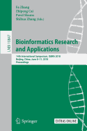 Bioinformatics Research and Applications: 14th International Symposium, Isbra 2018, Beijing, China, June 8-11, 2018, Proceedings