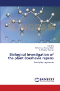 Biological Investigation of the Plant Boerhavia Repens