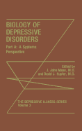 Biology of Depressive Disorders. Part a: A Systems Perspective