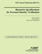 Biometric Specifications for Personal Identity Verification - Salmon, Wayne, and Grother, Patrick