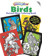 Birds Stained Glass Coloring Book