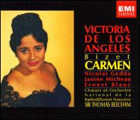 Bizet: Carmen - Bernard Plantey (baritone); Denise Monteil (soprano); Ernest Blanc (baritone); Janine Micheau (soprano);...
