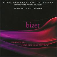 Bizet: Symphony in C; L'Arlsienne Suites - Jonathan Snowden (flute); Royal Philharmonic Orchestra; Jacques Delacote (conductor)