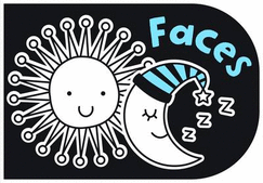 Black and White Chunkies- Faces: Chunky Board Book