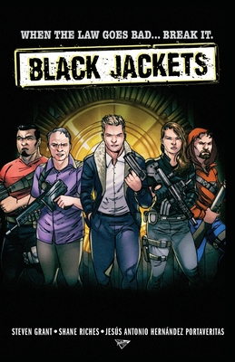 Black Jackets - Grant, Steven, and Portaveritas, Jess Antonio Hernandez, and Riches, Shane