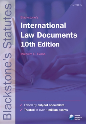 Blackstone's International Law Documents - Evans, Malcolm D. (Editor)