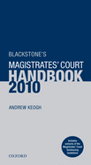 Blackstone's Magistrates' Court Handbook