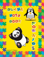 Blank Notebook for Kids: 8.5"x11" Plain Lined Ruled Paper for Writing Drawing, Doodling or Sketching