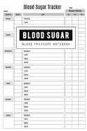 Blood Sugar & Blood Pressure Notebook: Blood Sugar & Blood Pressure Log Book, Health Planner, Blood Pressure Tracker, Before & After for Breakfast Lunch Dinner Snacks, Glucose Monitoring, Pulse, Breathe