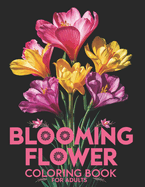 Blooming Flower: Coloring Book for Adults