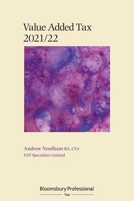 Bloomsbury Professional VAT 2021/22 - Needham, Andrew