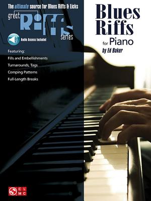 Blues Riffs for Piano - Book/Online Audio - Baker, Ed