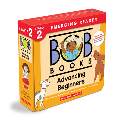 Bob Books - Advancing Beginners Box Set Decodable Phonics Books, Ages 4 and Up, Kindergarten (Stage 2: Emerging Reader) - Maslen, Bobby Lynn