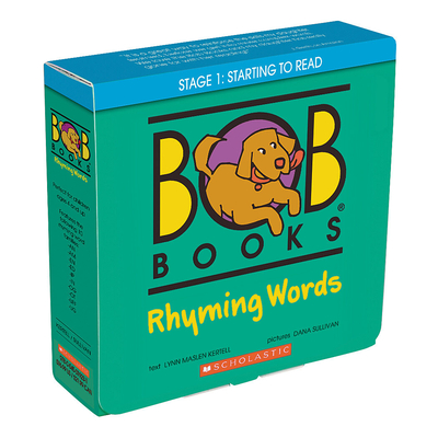 Bob Books - Rhyming Words Box Set Phonics, Ages 4 and Up, Kindergarten, Flashcards (Stage 1: Starting to Read) - Kertell, Lynn Maslen