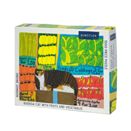 Bodega Cat with Fruits and Vegetables: Simone Johnson 1000 Piece Puzzle