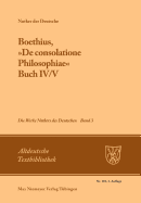 Boethius, De Consolatione Philosophiae: Buch IV/V