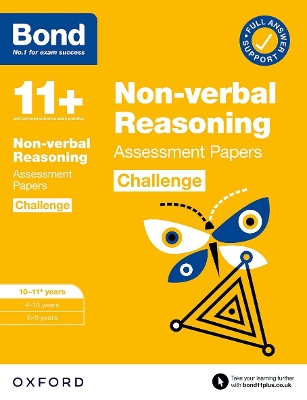 Bond 11+: Bond 11+ Non-verbal Reasoning Challenge Assessment Papers 10-11 years: Ready for the 2024 exam - Primrose, Alison, and Bond 11+