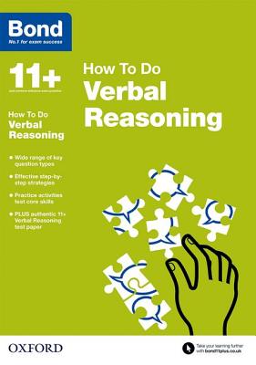 Bond 11+: Verbal Reasoning: How to Do - Primrose, Alison, and Bond 11+
