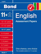 Bond English Assessment Papers 10-11+ Years Book 1