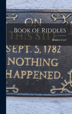 Book of Riddles - Cerf, Bennett 1898-1971
