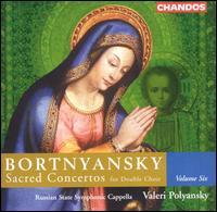 Bortnyansky: Sacred Concertos for Double Choir, Vol. 6 - Russian State Symphony Capella (choir, chorus)