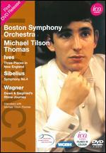 Boston Symphony Orchestra/Michael Tilson Thomas: Ives/Sibelius/Wagner