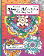 Botanical Flower Mandalas, Volume 2