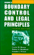 Boundary Control and Legal Principles - Brown, Curtis M
