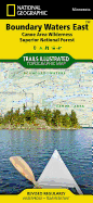 Boundary Waters Canoe Area East: Trails Illustrated Map: Outdoor Recreation Map