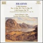 Brahms: Cello Sonatas