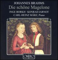 Brahms: Die schne Magelone - Carl-Heinz Mrz (piano); Inge Borkh; Konrad Jarnot (baritone)