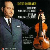 Brahms, Dvorak: Violin Concertos - Russian State Symphony Orchestra; Kirill Kondrashin (conductor)