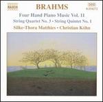 Brahms: Four Hand Piano Music, Vol. 11