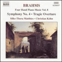 Brahms: Four Hand Piano Music, Vol. 8 - Christian Kohn (piano); Silke-Thora Matthies (piano)
