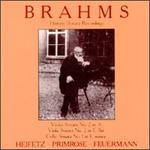 Brahms: Historic Sonata Recordings - Emanuel Bay (piano); Emanuel Feuermann (cello); Gerald Moore (piano); Jascha Heifetz (violin); Theo van der Pas (piano);...