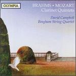 Brahms, Mozart: Clarinet Quintets - Bingham String Quartet; Brenda Stewart (viola); David Campbell (clarinet); James Halsey (cello); Sally-Ann Weeks (violin); Stephen Bingham (violin)