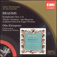 Brahms: Symphonies Nos. 1-4; "Haydn" Variations; Alto Rhapsody; Overtures - Christa Ludwig (mezzo-soprano); Men's Voices of the Philharmonia Chorus (choir, chorus); Philharmonia Orchestra;...