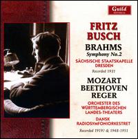 Brahms: Symphony No. 2 - Fritz Busch (conductor)