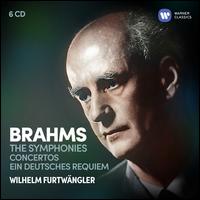 Brahms: The Symphonies; Concertos; Ein deutsches Requiem - Bernhard Sonnerstedt (baritone); Edwin Fischer (piano); Emanuel Brabec (cello); Kerstin Lindberg-Torlind (soprano);...