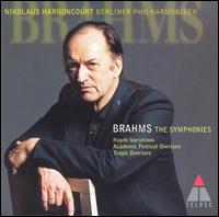 Brahms: The Symphonies; Haydn Variations; Academic Festival Overture; Tragic Overture - Berlin Philharmonic Orchestra; Nikolaus Harnoncourt (conductor)