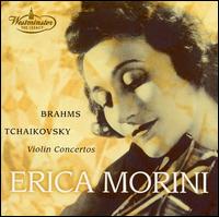 Brahms: Violin Concerto, Op. 77; Tchaikovsky: Violin Concerto, Op. 35 - Erica Morini (violin); Royal Philharmonic Orchestra; Artur Rodzinski (conductor)