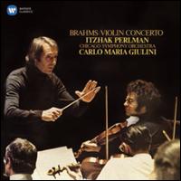 Brahms: Violin Concerto - Itzhak Perlman (violin); Joseph Joachim (candenza); Chicago Symphony Orchestra; Carlo Maria Giulini (conductor)
