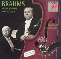 Brahms: Violin Sonatas Nos. 1-3 - Alexander Zakin (piano); Isaac Stern (violin)