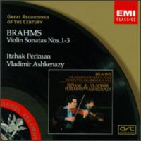 Brahms: Violin Sonatas Nos. 1-3 - Itzhak Perlman (violin); Vladimir Ashkenazy (piano)