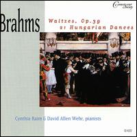 Brahms: Waltzes / Hungarian Dances - Cynthia Raim (piano); David Allen (piano)