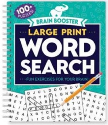 Brain Booster Large Print Word Search - Kidsbooks